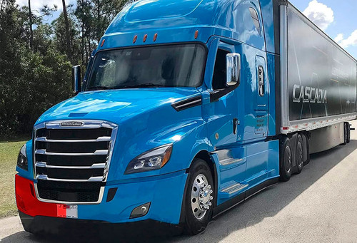 Bumper Cover and Reinforcement with Fog Light Passenger 2018+ Freightliner Cascadia 126 116