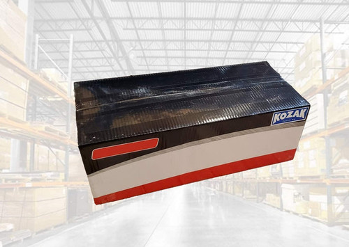 Bumper Corner w/ Fog Hole & LED Fog Light Black Housing Driver 2004-2015 Volvo VNL