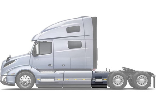 Rear Step Side Fairing Panel Driver 35" 2018+ Volvo VNL VNR
