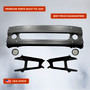 Center Bumper Black Steel 2002-2012 Freightliner Columbia