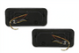 Headlights Black LED DRL Set Kenworth W900 T800 T600