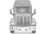 Bumper Corner No Fog Hole Chrome Passenger 2013-2021 Peterbilt 579