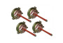 Air Brake Service Chamber Type 30  (T30) Two Hole Connector 4 Pcs