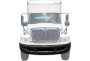 Bumper Two Holes Black Steel 2002+ International Durastar