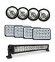 Grille Guard Large Chrome International LT LT625 (Plastic Bumper)