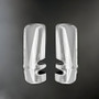 Door Mirror Covers Chrome Set 2022+ Kenworth T680 New Gen