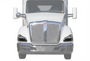 Headlight Black with LED Bar Passenger 2015-2019 Kenworth T680