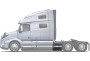 Rear Step Side Fairing Panel Driver 35" 2018+ Volvo VNL VNR