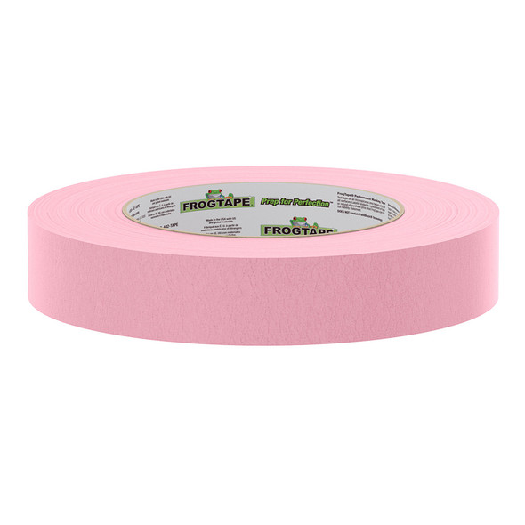FrogTape CP 325 Medium-High Adhesion Masking Tape - 24MM x 55M x 12-Pack - Pink - Rated f\/325F [105333]