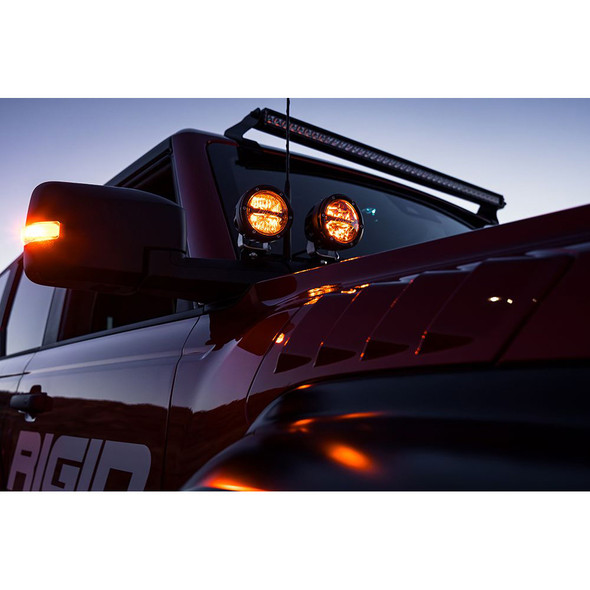 RIGID Industries 360-Series RGBW 4" Offroad Spot Beam w\/RGBW Backlight Pods - Set of 2 [36402]