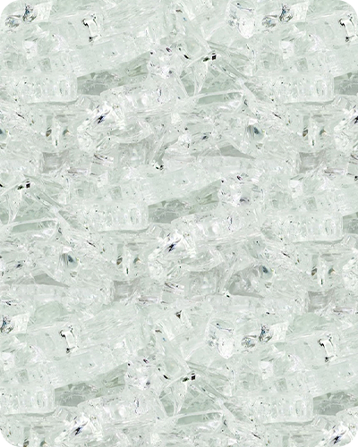 Crystal Reflective Fire Glass