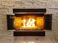 DIY Contemporary Gas Fireplace
