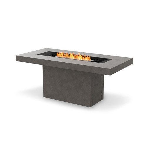 EcoSmart Fire Gin 90 Bar Height Outdoor Fire Table