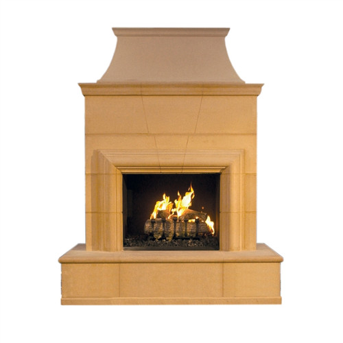 American Fyre Designs Cordova Vented Outdoor Fireplace