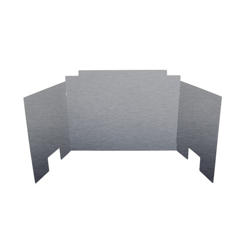 Real Fyre Traditional Fyreback in Satin Stainless Steel