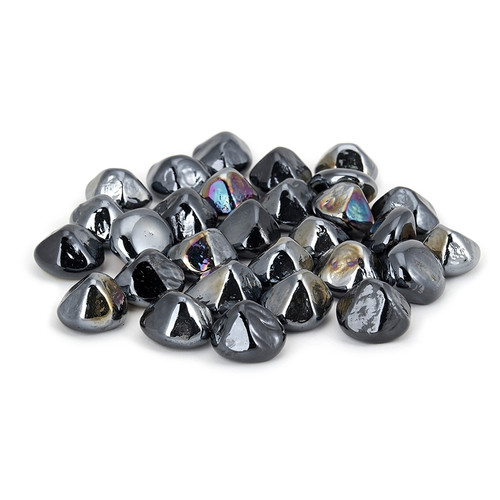 Real Fyre Black Luster Diamond Nuggets - 10 lb