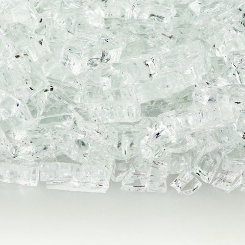 Fire glass Plus 1/4-In Crystal Ice Fire Glass 10-Lb