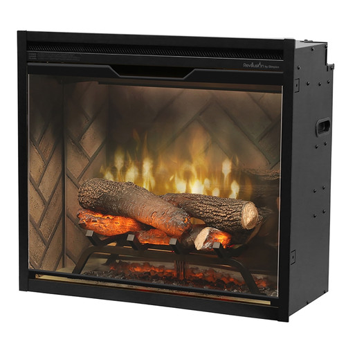 Dimplex Revillusion Herringbone 24" Built-in Electric Firebox (RBF24DLX)