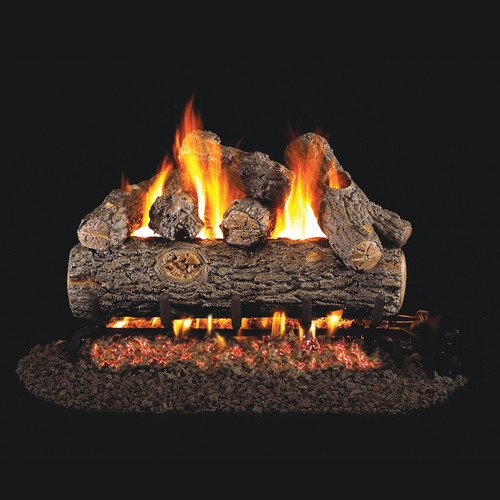 Real Fyre Golden Oak Designer Plus 18-in Gas Logs Only
