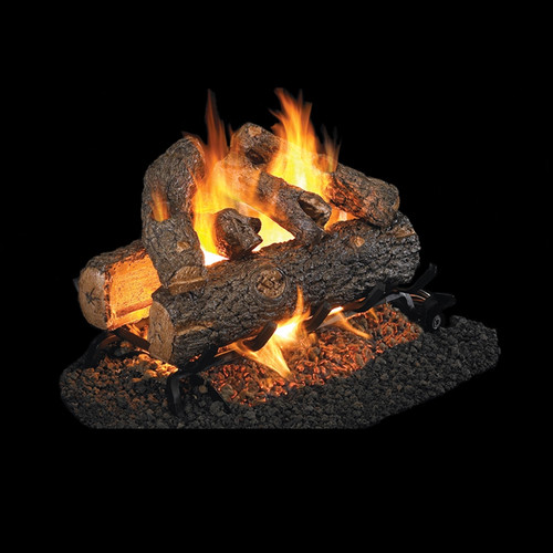 Real Fyre Golden Oak Designer Plus See-Thru Vented 30-in Gas Logs - Logs Only