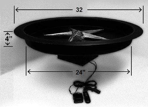 Golden Blount Stainless Steel 14-In Spoke Burner