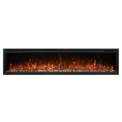 Modern Flames Spectrum Slimline 74" Built-in/Wall Mount Electric Fireplace