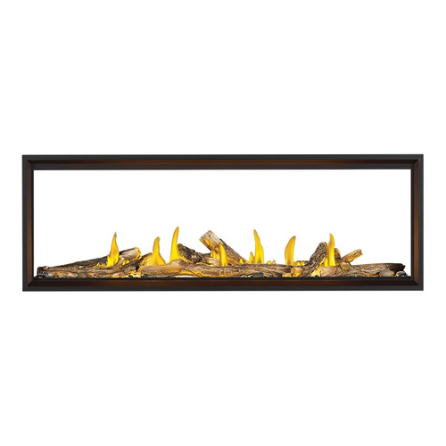 Napoleon Tall Linear Vector 74" See-Through Direct Vent Fireplace, Electronic Ignition, Natural Gas