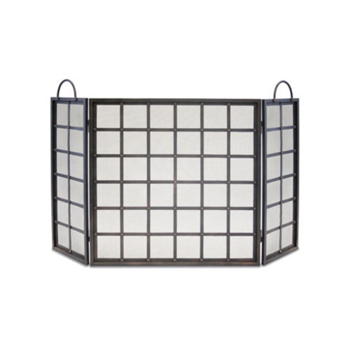 Pilgrim Manor 3 Panel Folding Fireplace Screen (18228)