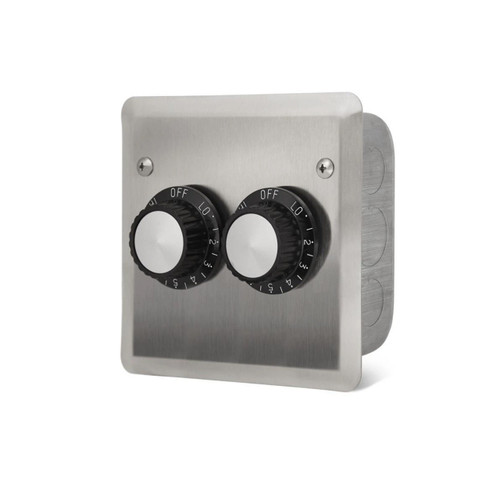 Infratech 240 Volt Dual Regulator with Wall Plate and Gang Box
