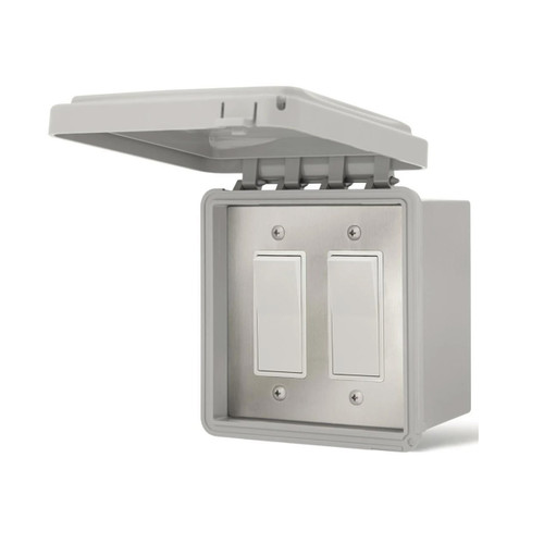 Infratech ON/OFF Dual Switch with Weatherproof Box