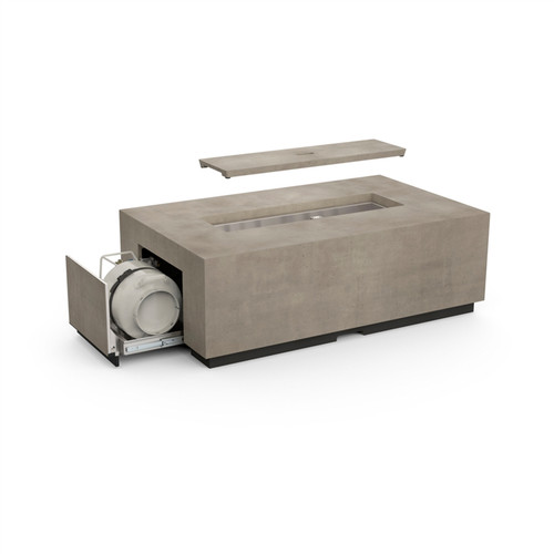 American Fyre Designs Legend LP Select Chat Height Outdoor Firetable