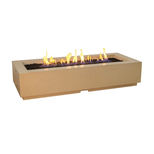 American Fyre Designs Louvre Long Rectangle Fire Pit