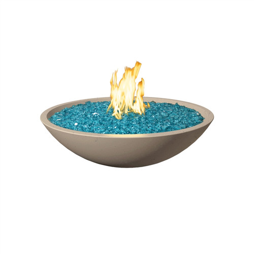 American Fyre Designs 32" Marseille Fire Bowl with Water Spout