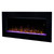 Dimplex Nicole 43" Wall-Mounted Linear Electric Fireplace with Acrylic Ember Bed