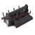 Real Fyre Evening Fyre Charred See-Thru Vent Free Gas Logs 24-in with G18 Burner Options