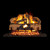 Real Fyre Charred Evergreen Split Oak Vented 18-in Gas Logs - Logs Only