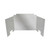 Real Fyre Contemporary Fyreback in Polished Stainless Steel