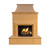 American Fyre Designs Cordova Vent-Free Outdoor Fireplace