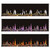 Napoleon Luminex 65-inch LCD Built-in Linear Electric Fireplace