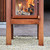 RB73 Quaruba XL Wood Burning Outdoor Fireplace, 3-Sided Glass