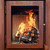 RB73 Quaruba XL Wood Burning Outdoor Fireplace, 3-Sided Glass