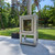 RB73 Quaruba XL Stainless Steel Wood Burning Outdoor Fireplace, 4-Sided Glass
