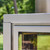 RB73 Quaruba XXL Stainless Steel Wood Burning Outdoor Fireplace, 4-Sided Glass