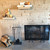 Pilgrim Modern Soldiered Fireplace Tool Set (18015)