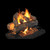 Real Fyre Golden Oak Designer Plus See-Thru Vented 30-in Gas Logs - Logs Only