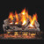 Real Fyre Rugged Oak 24-in Gas Logs with Burner Kit Options