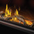 Napoleon Tall Linear Vector 62" Direct Vent Fireplace with Luminous Logs, Electronic Ignition, Natural Gas