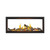 Napoleon Tall Linear Vector 62" See-Through Direct Vent Fireplace with Luminous Logs, Electronic Ignition, Natural Gas