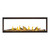 Napoleon Tall Linear Vector 74" See-Through Direct Vent Fireplace, Electronic Ignition, Natural Gas