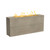 American Fyre Designs Milan Tall Linear Chat Height Outdoor Firetable